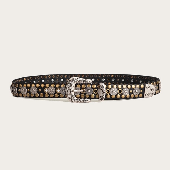 Marlowe Leather embellished belt *NEW